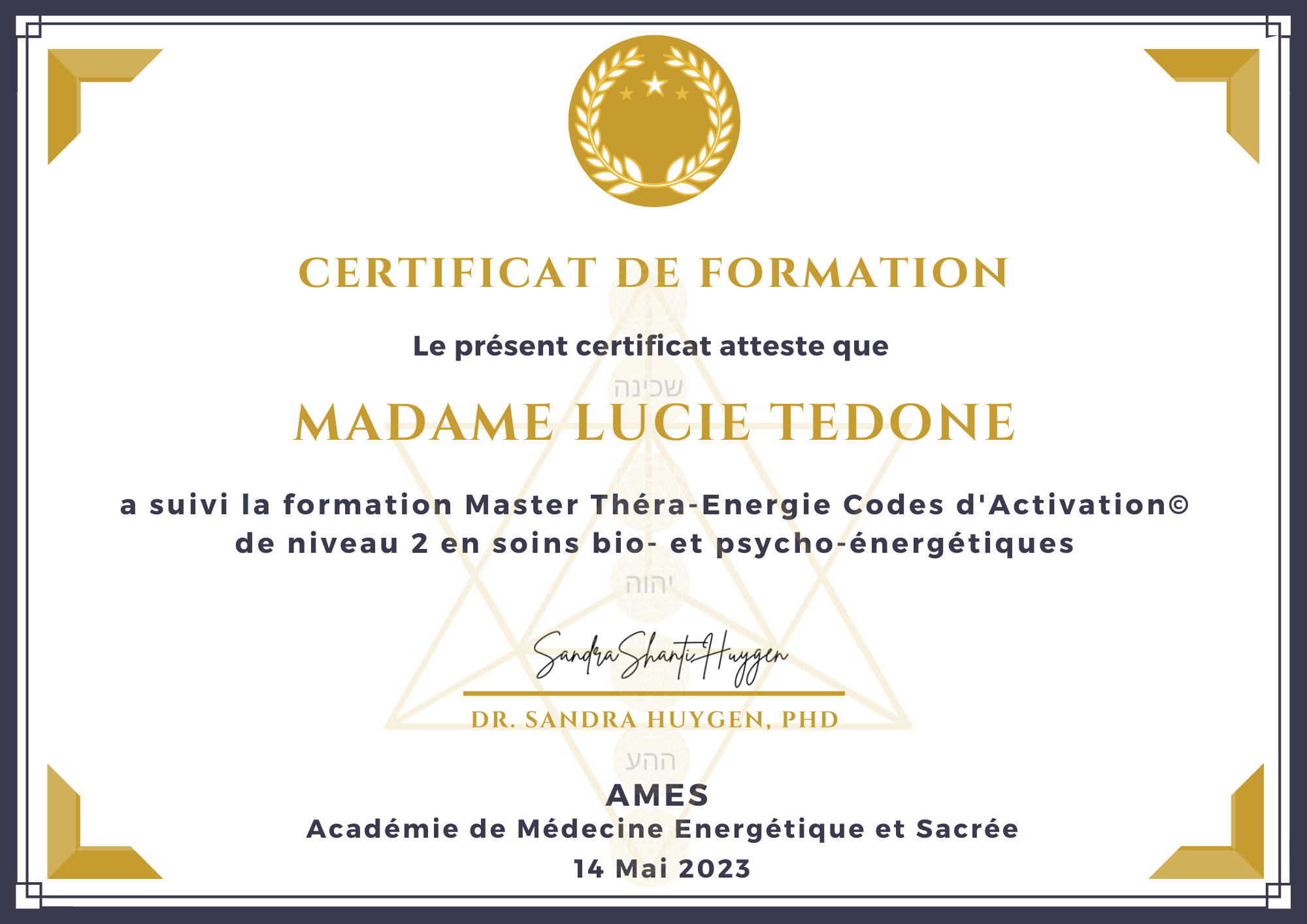 Certificat Initiation TE