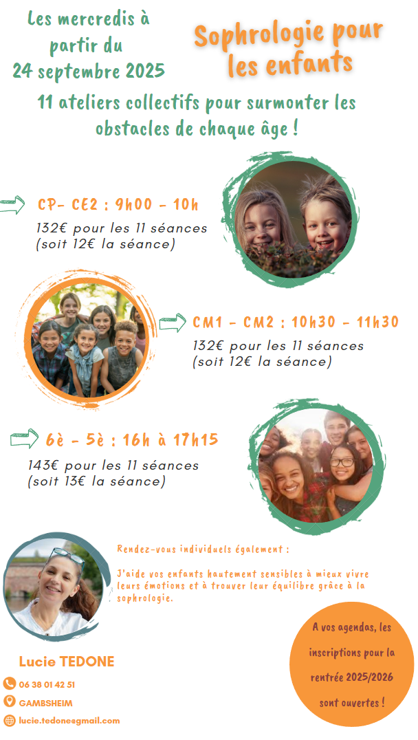 Flyers enfants rentrée 2025